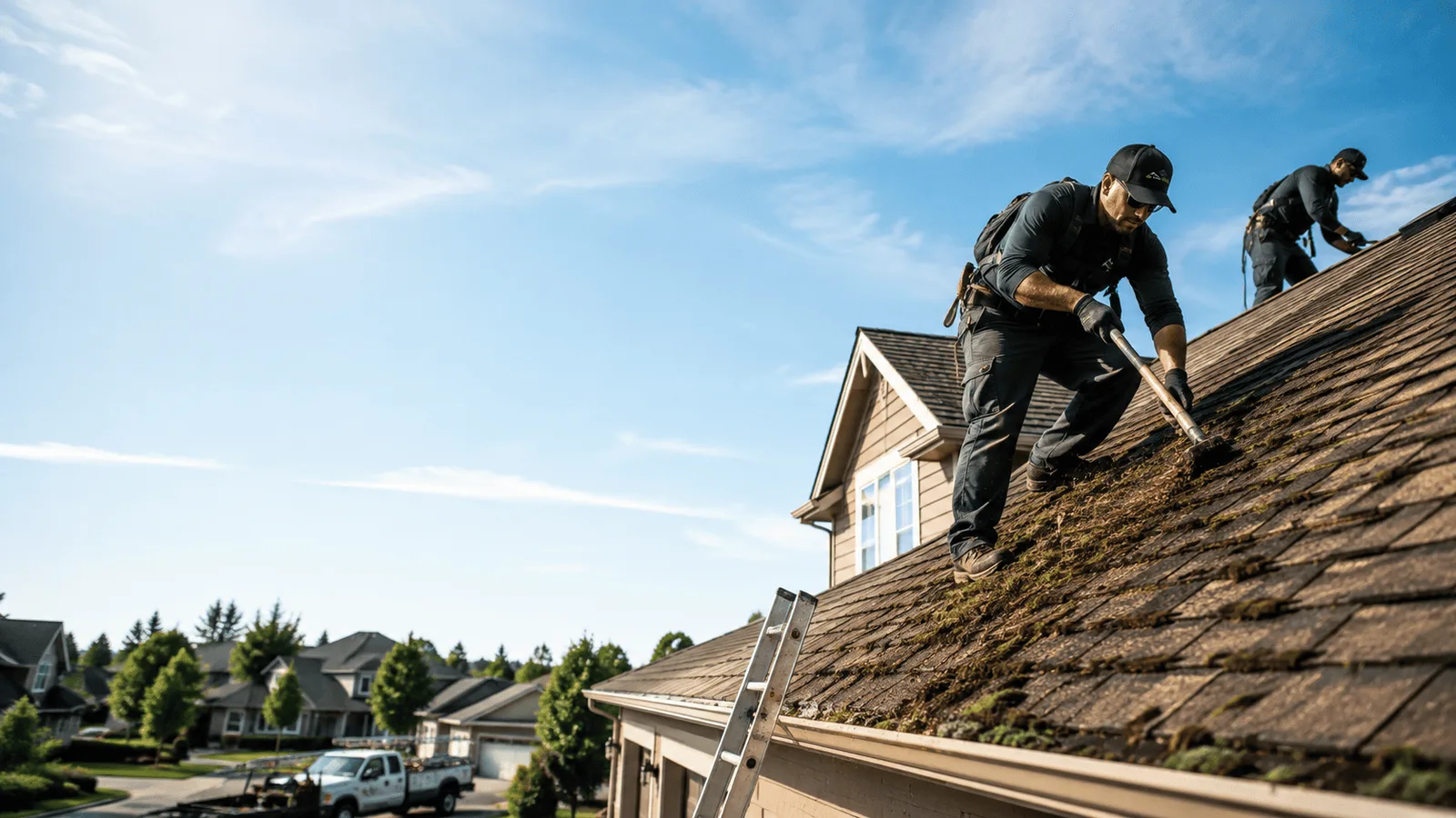 Roof Moss Removal in Biscoe, AR near me